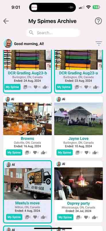 Spime V3 - Spime Archives